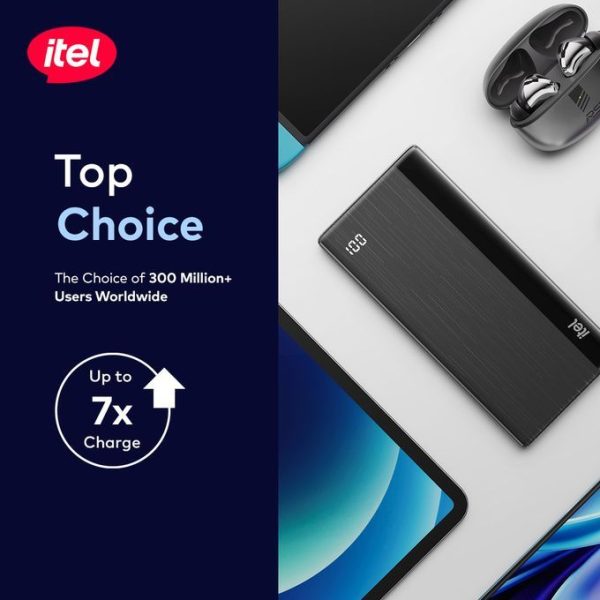 itel 27000mAh 22.5W Fast Charging Powerbank + Free 18W Charger - Image 5