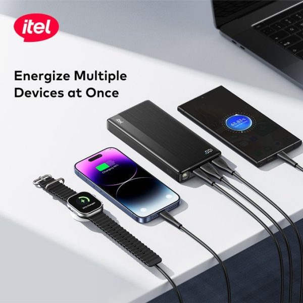 itel 27000mAh 22.5W Fast Charging Powerbank + Free 18W Charger - Image 6