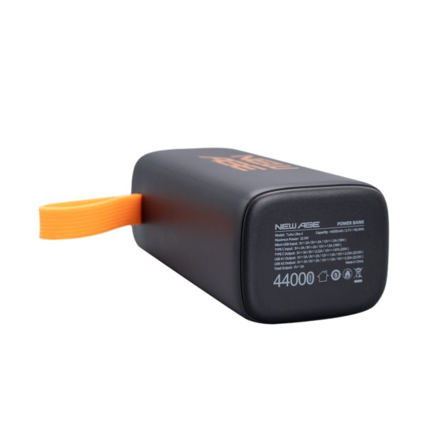 New Age Turbo Ultra 4 44000mAh Power Bank – Super-Fast Charging | LED Display | Torch Light | Type-C Input/Output - Image 5