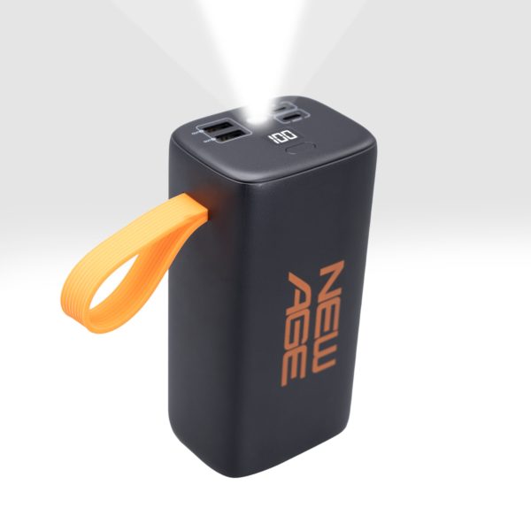 New Age Turbo Ultra 4 44000mAh Power Bank – Super-Fast Charging | LED Display | Torch Light | Type-C Input/Output - Image 6