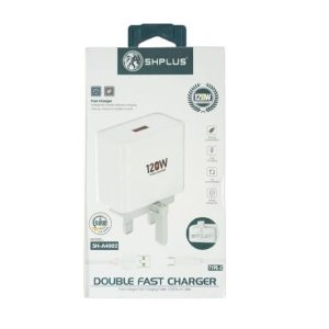 SHPlus 120W Double Fast Type-C Charger