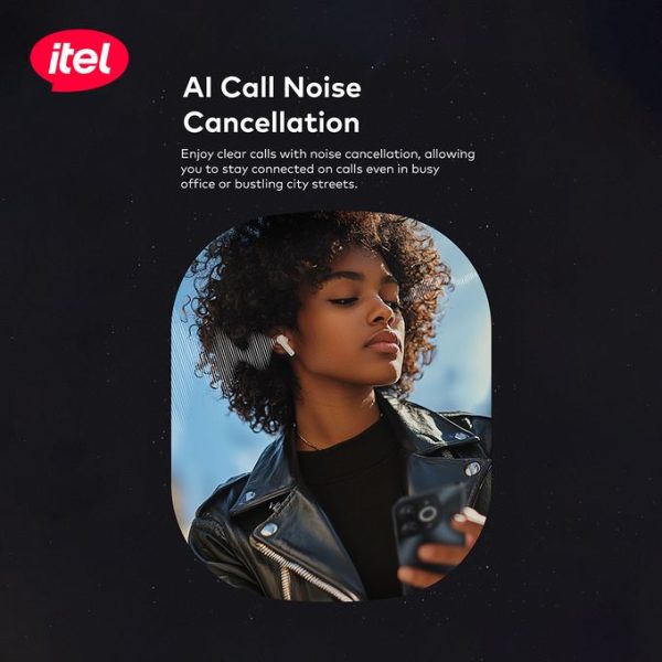 itel BudsAir Pro TWS Earbuds – 30H Playback | AI ENC Dual Mic | Bluetooth 5.4 | Deep Bass - Image 7