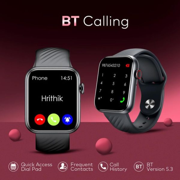 itel Waterproof ISW-011 Native Storm Smartwatch – Fitness Tracker | IP68 Waterproof | Bluetooth Call | Smart Notifications - Image 4