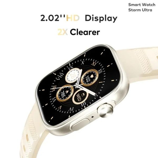 itel Storm Ultra Smart Watch ISW-023 – 2.02" HD Display | Scratch & Water Proof | Bluetooth Call | Fitness Tracker - Image 2