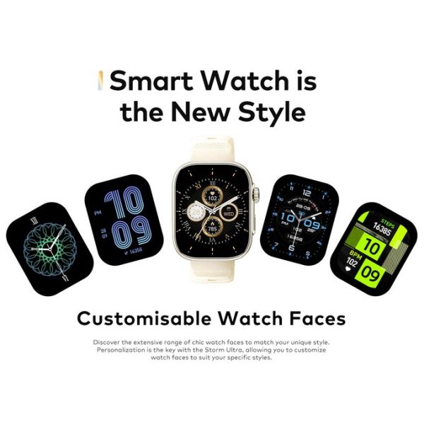 itel Storm Ultra Smart Watch ISW-023 – 2.02" HD Display | Scratch & Water Proof | Bluetooth Call | Fitness Tracker - Image 4