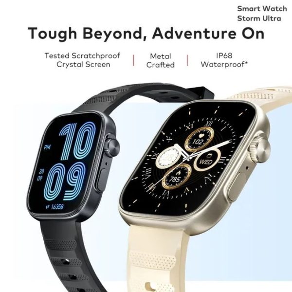 itel Storm Ultra Smart Watch ISW-023 – 2.02" HD Display | Scratch & Water Proof | Bluetooth Call | Fitness Tracker - Image 5