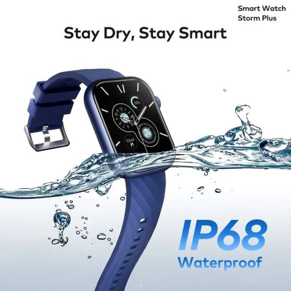 itel ISW-015 Storm Plus Smart Watch – 2.01" HD Display | Waterproof | Fitness & Health Tracker | Bluetooth Call | Black - Image 3