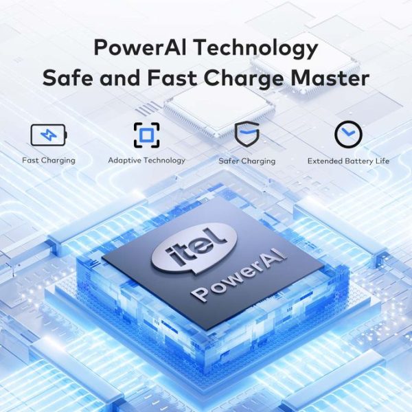 itel PowerPulse A1160 20000mAh Power Bank – 12W Fast Charging | Type-C Input – Black - Image 7