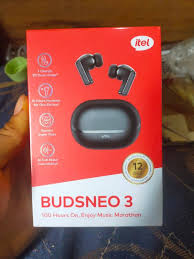 itel BudsNeo 3 True Wireless Earbuds – 100H Battery | AI Noise Cancellation | Super Bass | Low Latency | IPX5 Water Resistance