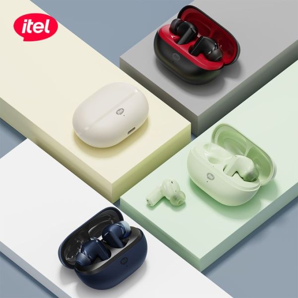 itel BudsNeo 3 True Wireless Earbuds – 100H Battery | AI Noise Cancellation | Super Bass | Low Latency | IPX5 Water Resistance - Image 3