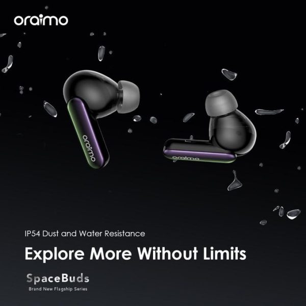 Oraimo SpaceBuds OTW-630 | Hybrid Active Noise Cancellation | True Wireless Earbuds | 36H Battery | Deep Bass | Touch Control - Image 4