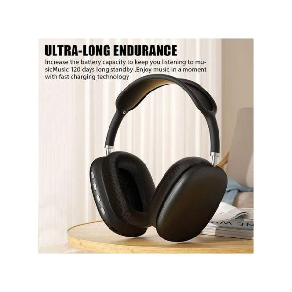 P9 Wireless Bluetooth Headset – Deep Bass - Image 2