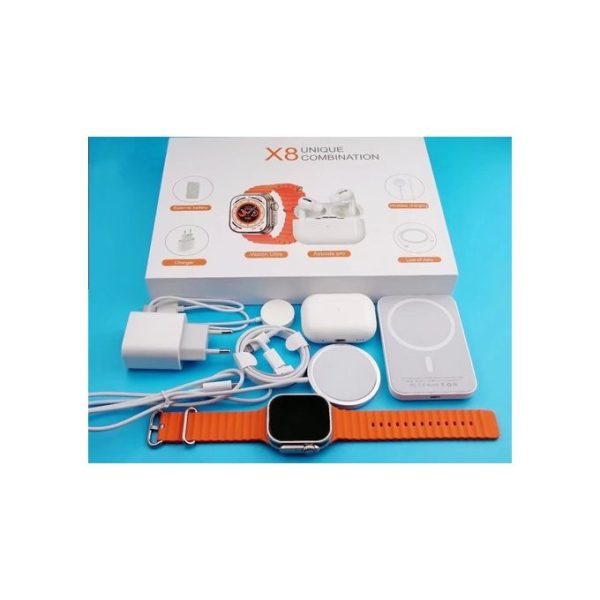 X8 Unique Latest Ultra Combination Watch With 25w Pd Fast Charge Wireless Charge X8 Unique Combination Smartwatch For IPhone / Android - Image 2