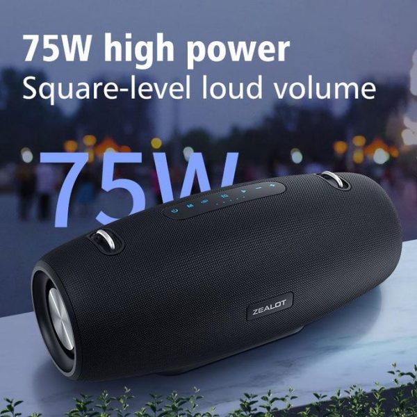 Zealot S67 Portable 75W Wireless Bluetooth Speaker - Image 4