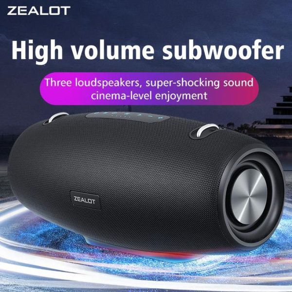 Zealot S67 Portable 75W Wireless Bluetooth Speaker - Image 2