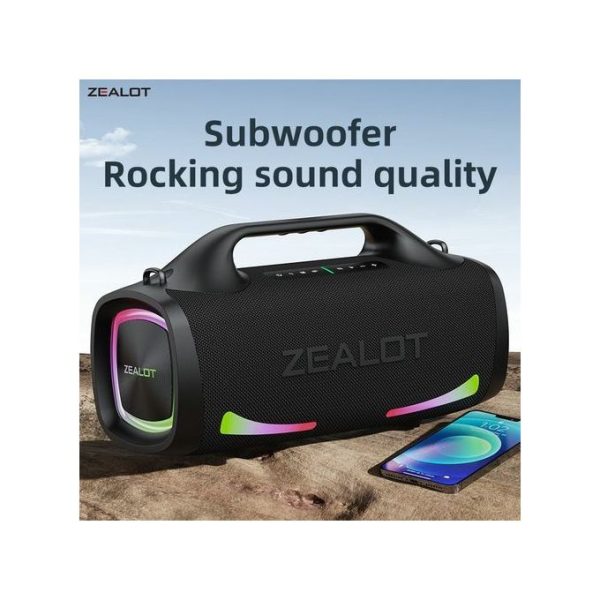 Zealot S79 100W Heavy Bass Wireless Bluetooth Speaker - Image 2